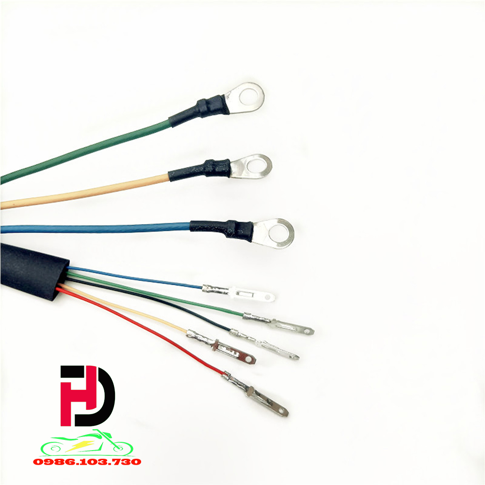 DÂY ĐỘNG CƠ ĐẠP ĐIỆN XE MÁY ĐIỆN 500W-800W-1000W