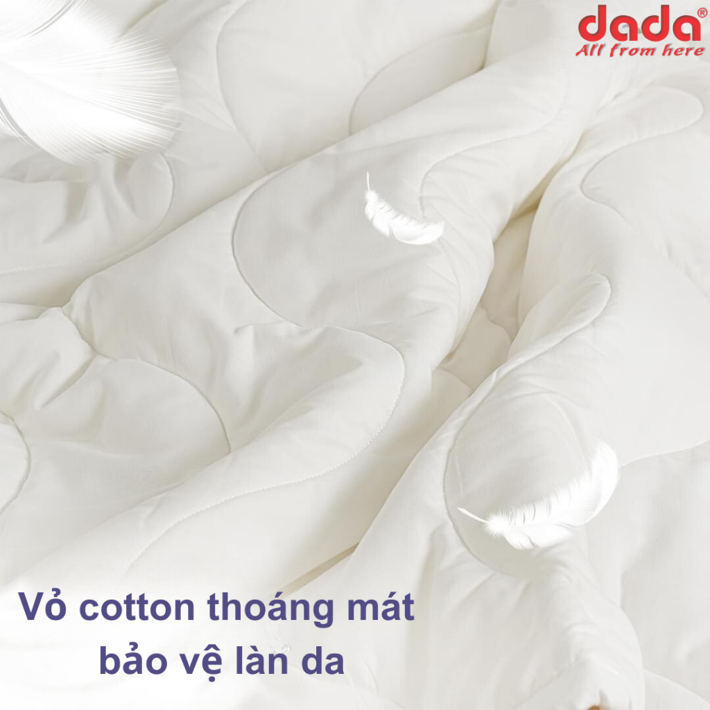 Chăn hè khách sạn cao cấp thương hiệu DADA cotton êm mềm thoáng mát thích hợp cho mùa hè - size 200x220