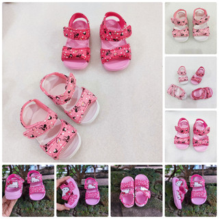 Dép sandal trẻ em, dép quai hậu trẻ em xinh xắn, quai nhám siêu nhẹ cho bé gái size 20-25 DQH02.