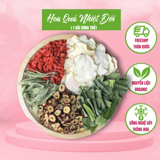 Trà Hoa Quả Nhiệt Đới thanh nhiệt, giai khat, detox cơ thể