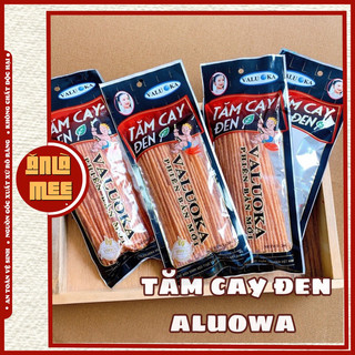 Tăm cay đen, bim que cay đen aluowa tiệm ăn vặt ăn là mê