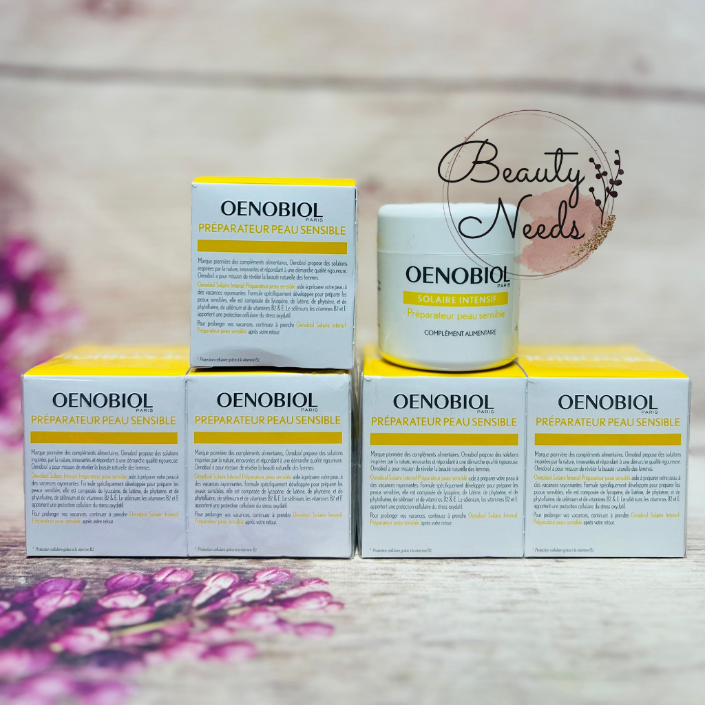 Viên Uống Chống Nắng Nội Sinh Oenobiol Solaire Intensif Pháp 30 Viên