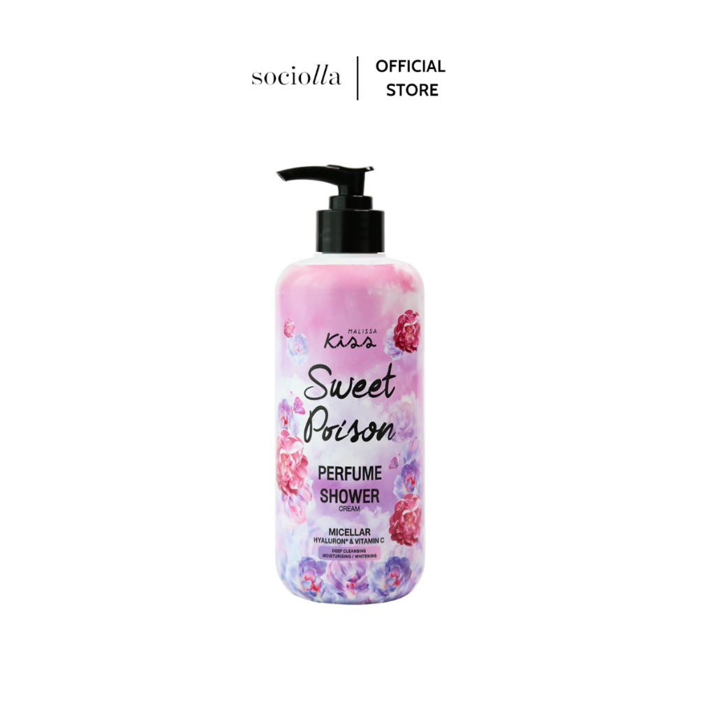 Sữa Tắm Sạch Sâu Hương Nước Hoa Sweet Poison Malissa Kiss 350ml