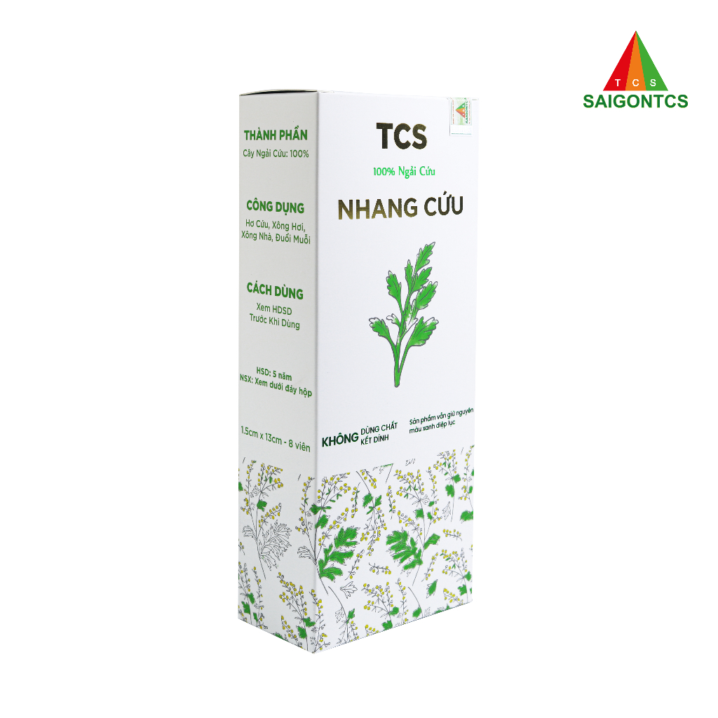 Nhang cứu SAIGONTCS - Dùng giảm đau lưng, thoái hóa đốt sống lưng, mỏi tê bì chân tay