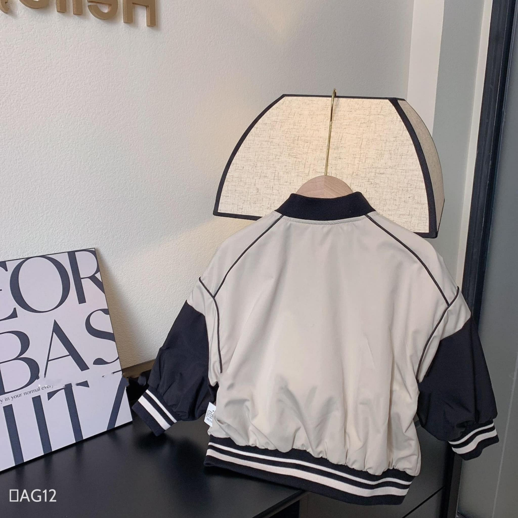 Áo khoác cho bé trai BAE KIDS 11kg đến 34kg dáng thể thao hàn quốc trẻ em