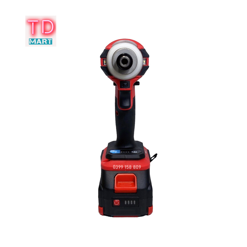 Máy Chuyên Vít  DRAMA 5568,  4 Tốc Độ Lực Siết 360N.m, Không Chổi Than, Chân Pin Phổ Thông.