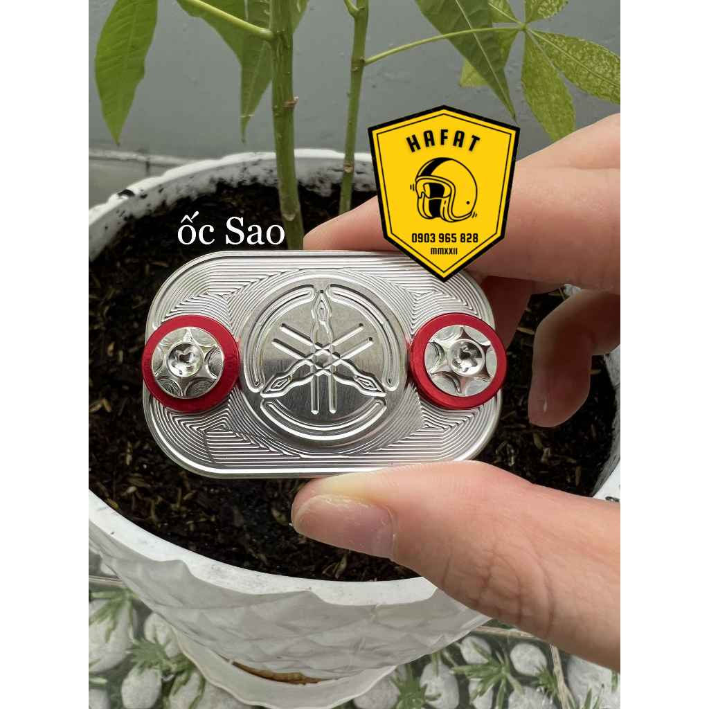 Nắp dầu inox304 CNC - Yoshi & Honda - Xéo & Ngang