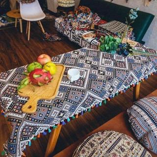 Khăn trải bàn deco vải thổ cẩm