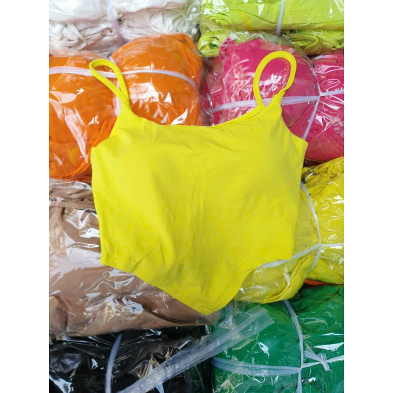 áo thun 2 dây có mút ngực hàng thiết kế đẹp ạ ( hình thật kèm video)