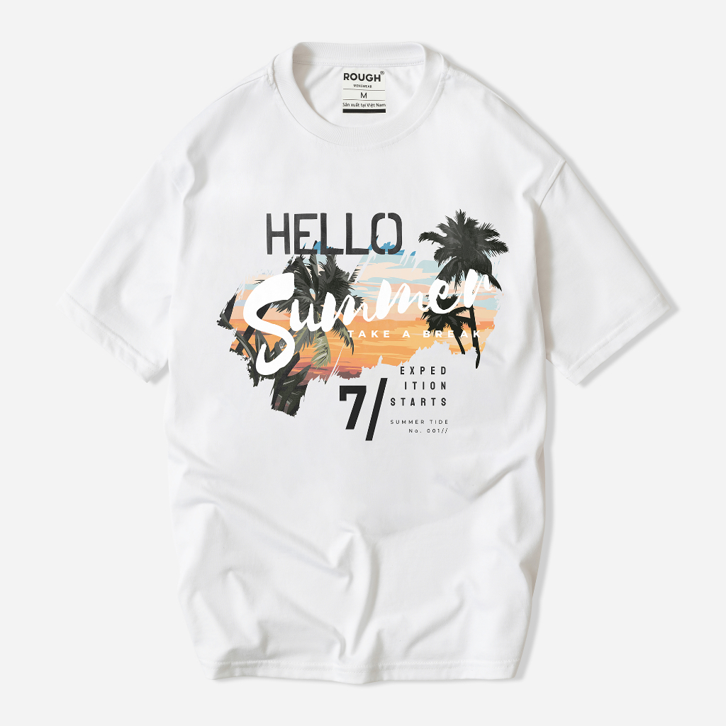 Áo thun oversize ROUGH Renaissance Art chất cotton 230gsm dày dặn