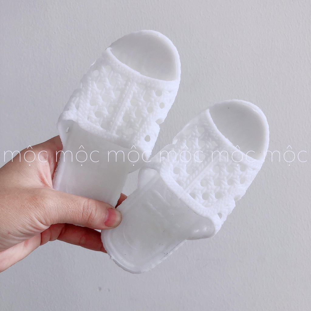 Dép tổ ong cho bé, HÌNH THẬT, chất liệu mềm dẻo, êm dịu cho bàn chân bé