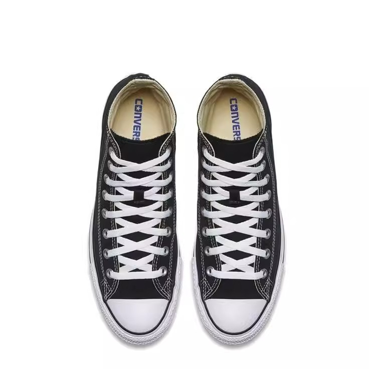CLASIC BLACK Giầy Sneaker CONNVERSE Cổ Cao Đen,Trắng - Giầy Thể Thao CV Nam&Nữ Mới