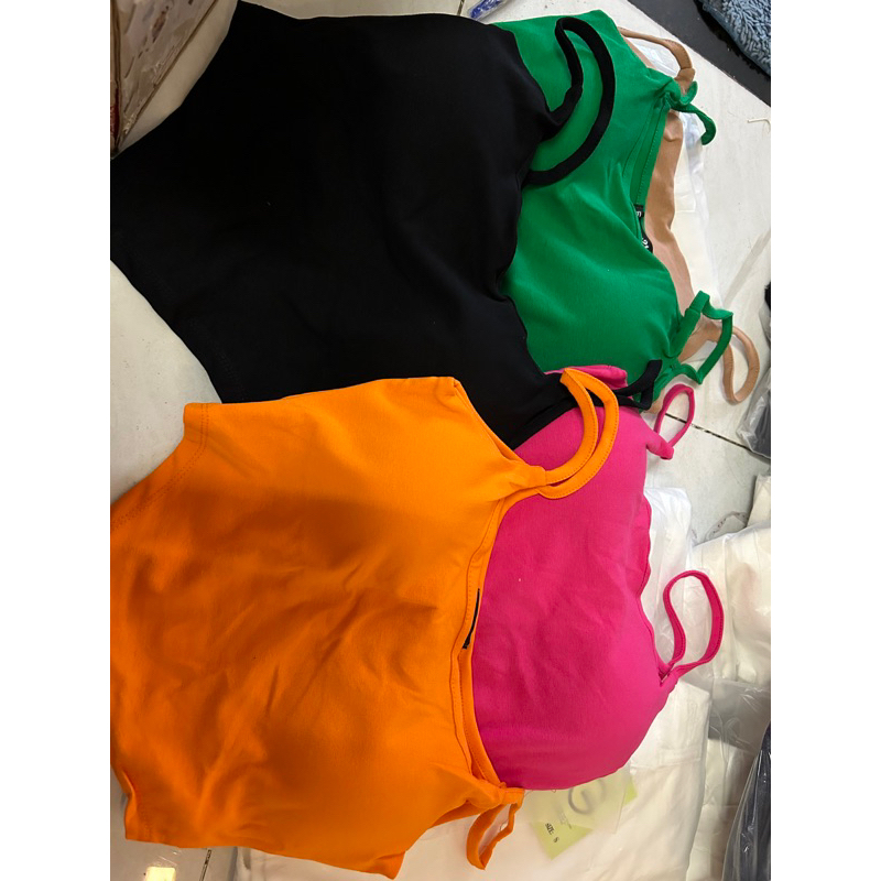 áo thun 2 dây có mút ngực hàng thiết kế đẹp ạ ( hình thật kèm video)