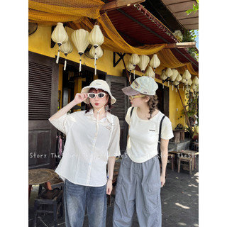 Áo babytee có logo sắt [STORY] A3164 (ảnh thật)