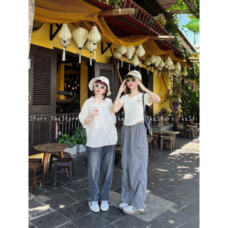 Áo babytee có logo sắt [STORY] A3164 (ảnh thật)