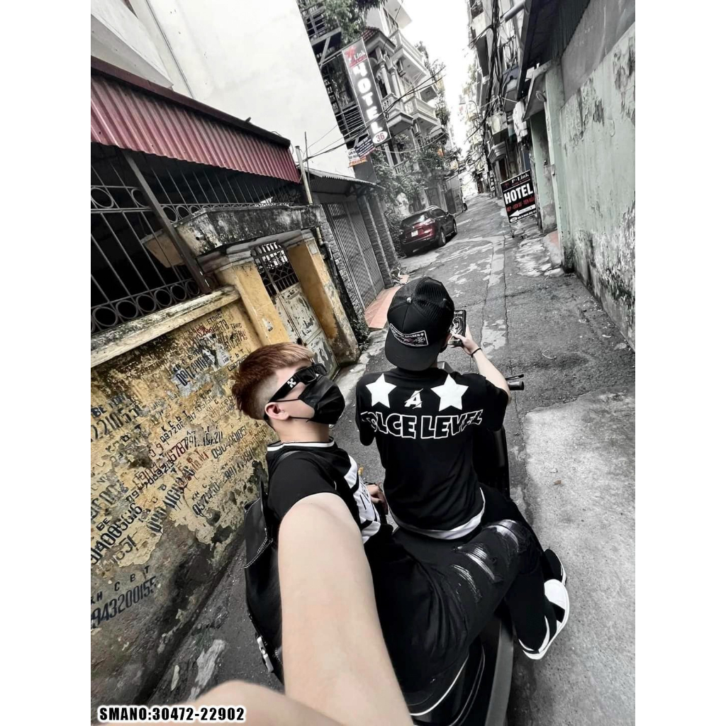 Áo ThunDOLCE LEVEL Ngôi Sao ❤ Áo Phông Cotton Dày Dặn Dáng Rộng Nam Nữ Siêu Hottrend Hè 2023