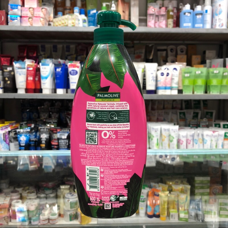 Dầu gội xả 2in1 Palmolive thiên nhiên 600ml