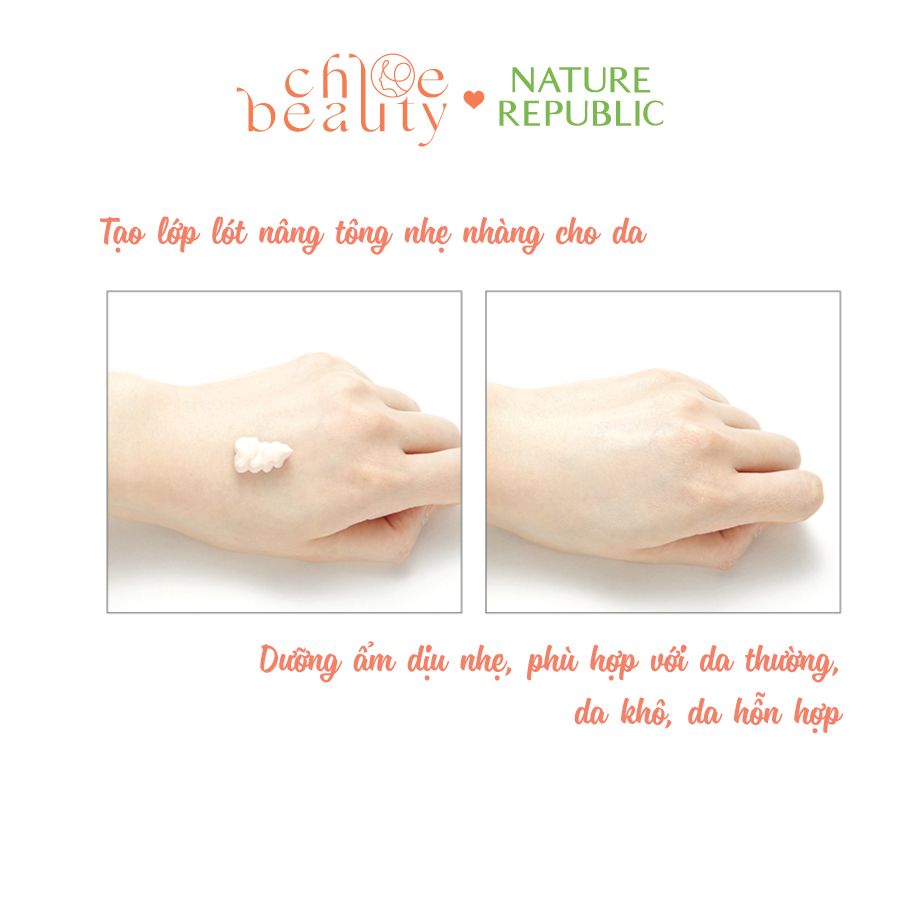 Kem chống nắng nâng tông NATURE REPUBLIC California Aloe Daily Sunblock SPF50 57ml