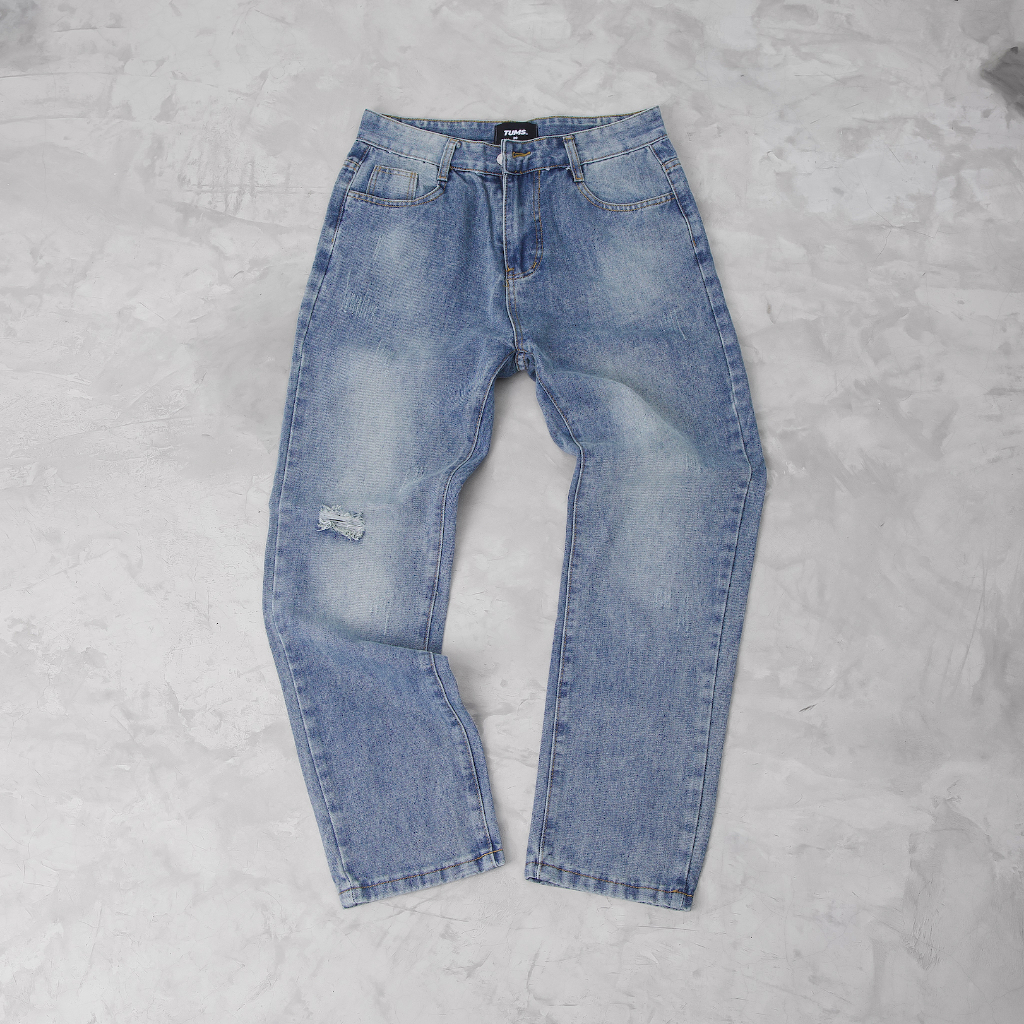 Quần jean nam cá tính Tum Machines STONE WASH – DENIM