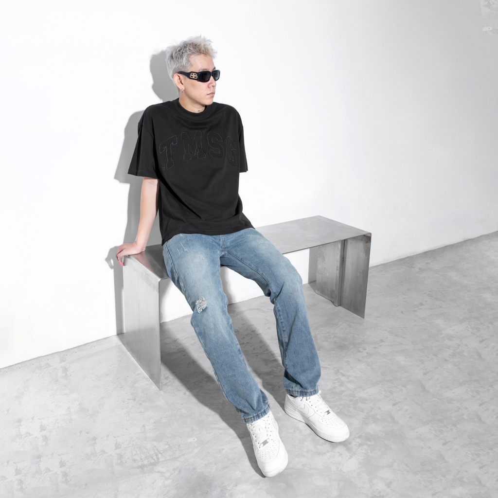 Quần jean nam cá tính Tum Machines STONE WASH – DENIM