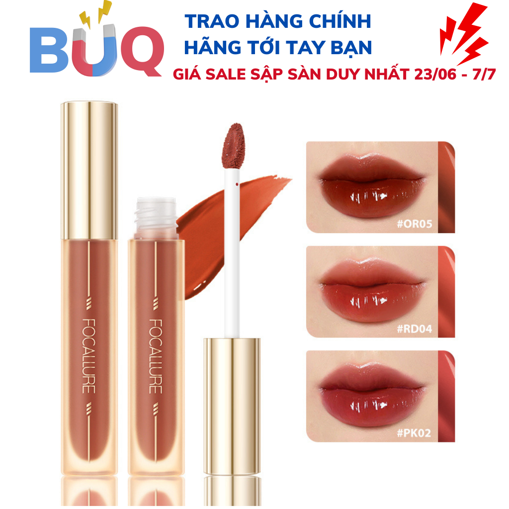 Son Tint Lì Dưỡng Ẩm FOCALLURE  chống dính lâu trôi 27g nhiều màu tùy chọn FA279