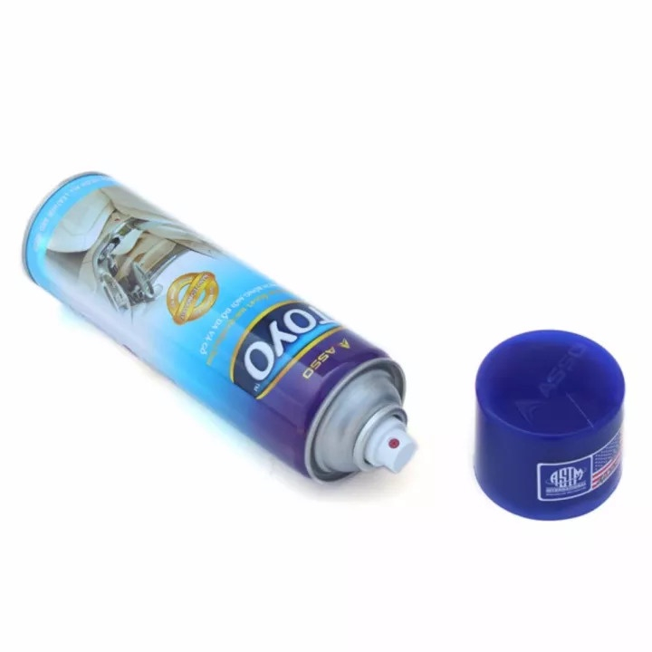 Chai Xịt Bóng Nội Thất TOYO ASSO 500ML - Bình Xịt Nhựa Nhám - Bình Xịt Gỗ - Bình Xịt Bóng Da Và Nội Thất Ô tô