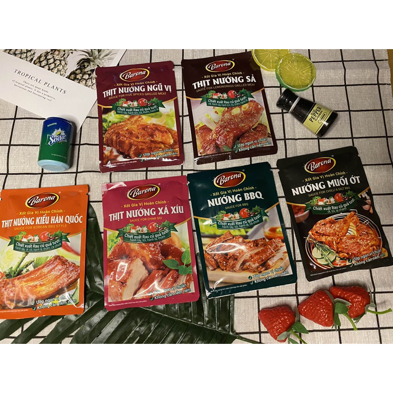 XỐT GIA VỊ HOÀN CHỈNH BARONA BÒ KHO