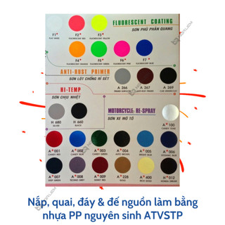 SƠN XỊT ATM SPRAY (400ML) (Màu mô tô + phản quang)