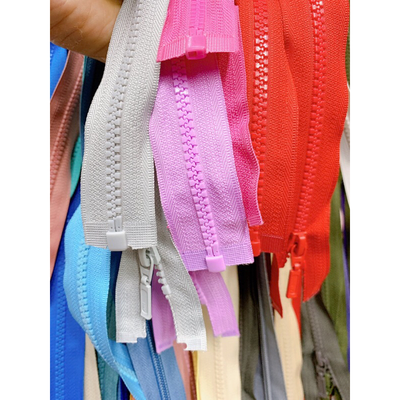 Dây kéo may áo khoác dài 70cm răng phao số 5