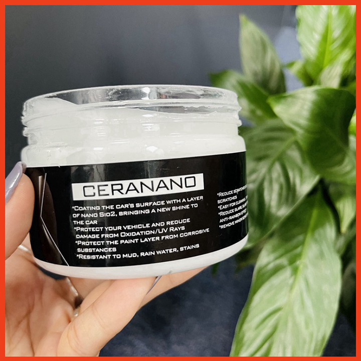 Sáp Phủ Bóng Sơn Xe Ô tô Ceranano 620 300g - Phủ Ceramic Làm Đẹp Xe -  Đánh Bóng Sơn Xe Chống Nước Bẩn