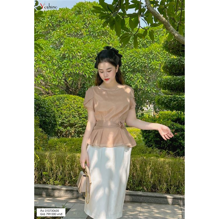Sơ mi peplum Yoshino