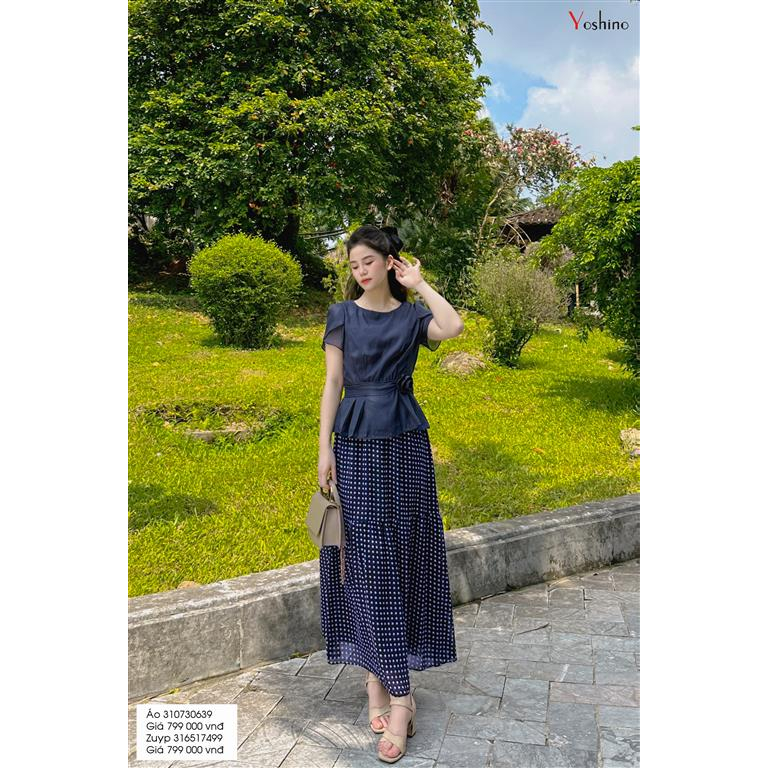 Sơ mi peplum Yoshino