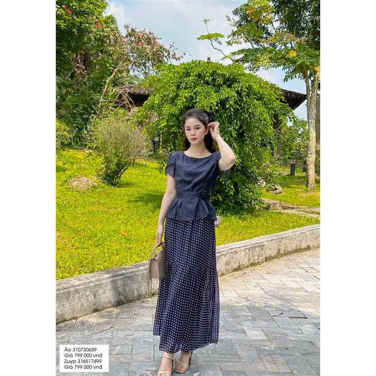 Sơ mi peplum Yoshino