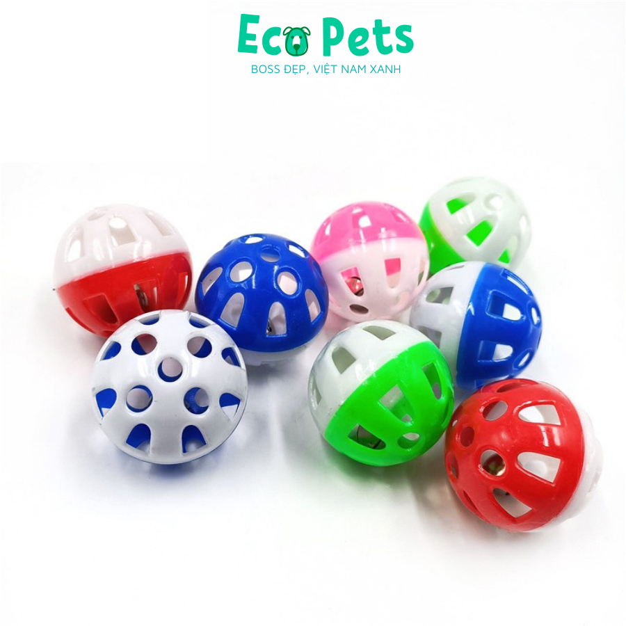 Đồ chơi cho mèo ECOPETS banh đồ chơi bằng nhựa dành cho mèo cưng đồ chơi giải trí cho mèo đáng yêu 