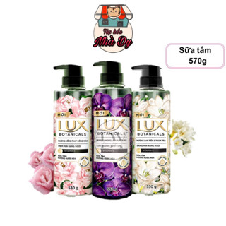 Sữa tắm Lux Botanicals hương hoa hồng pháp nồng nàn/phong lan quyến rũ/tràm trà 570g