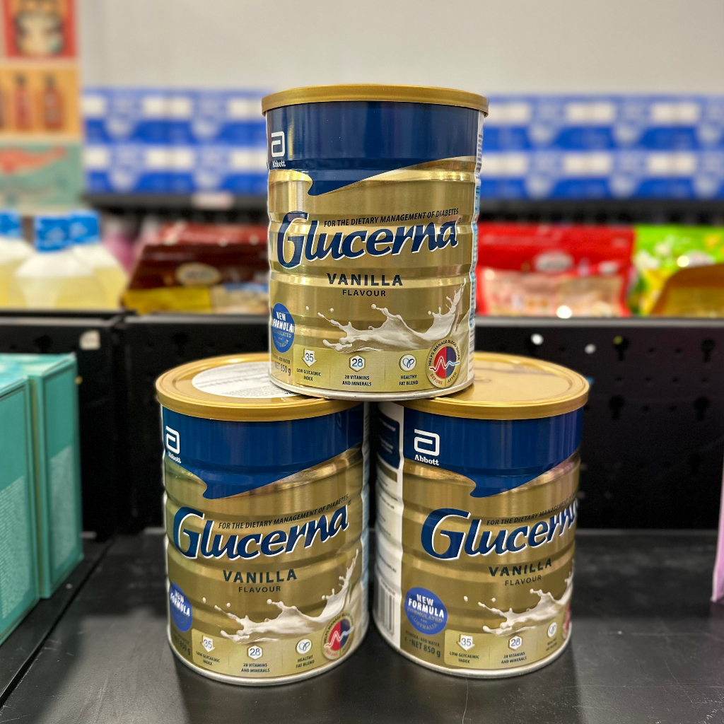 Sữa Glucerna Úc 850g dành cho người tiểu đường hương Vanilla