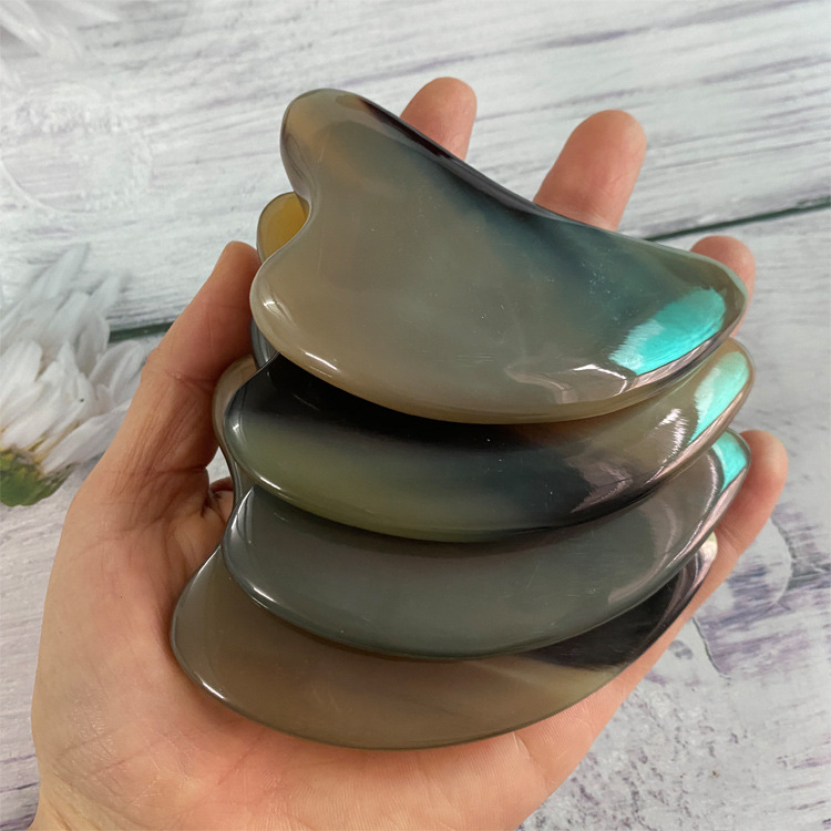 Tim Sừng Massage Mặt, Dụng Cụ Massage Nâng Cơ Mặt Làm Mịn Da, Miếng Cạo Gió | Mỹ Nghệ Phương Chi