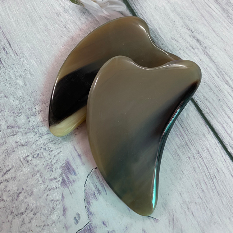 Tim Sừng Massage Mặt, Dụng Cụ Massage Nâng Cơ Mặt Làm Mịn Da, Miếng Cạo Gió | Mỹ Nghệ Phương Chi