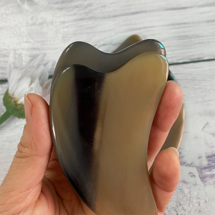 Tim Sừng Massage Mặt, Dụng Cụ Massage Nâng Cơ Mặt Làm Mịn Da, Miếng Cạo Gió | Mỹ Nghệ Phương Chi