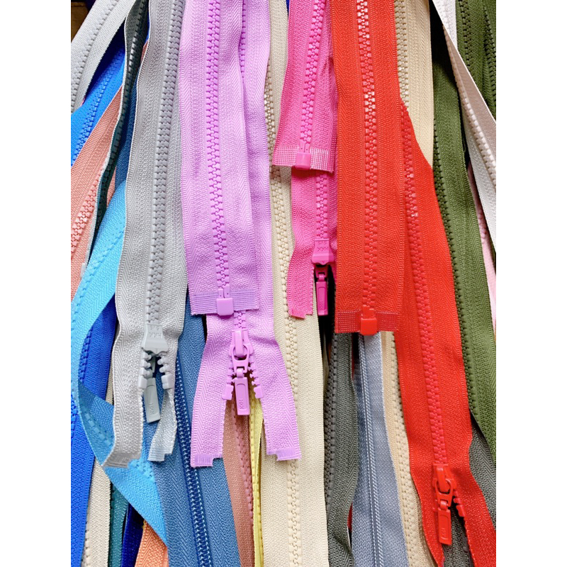 Dây kéo áo khoác răng phao dài 60cm số 5 loại tốt.