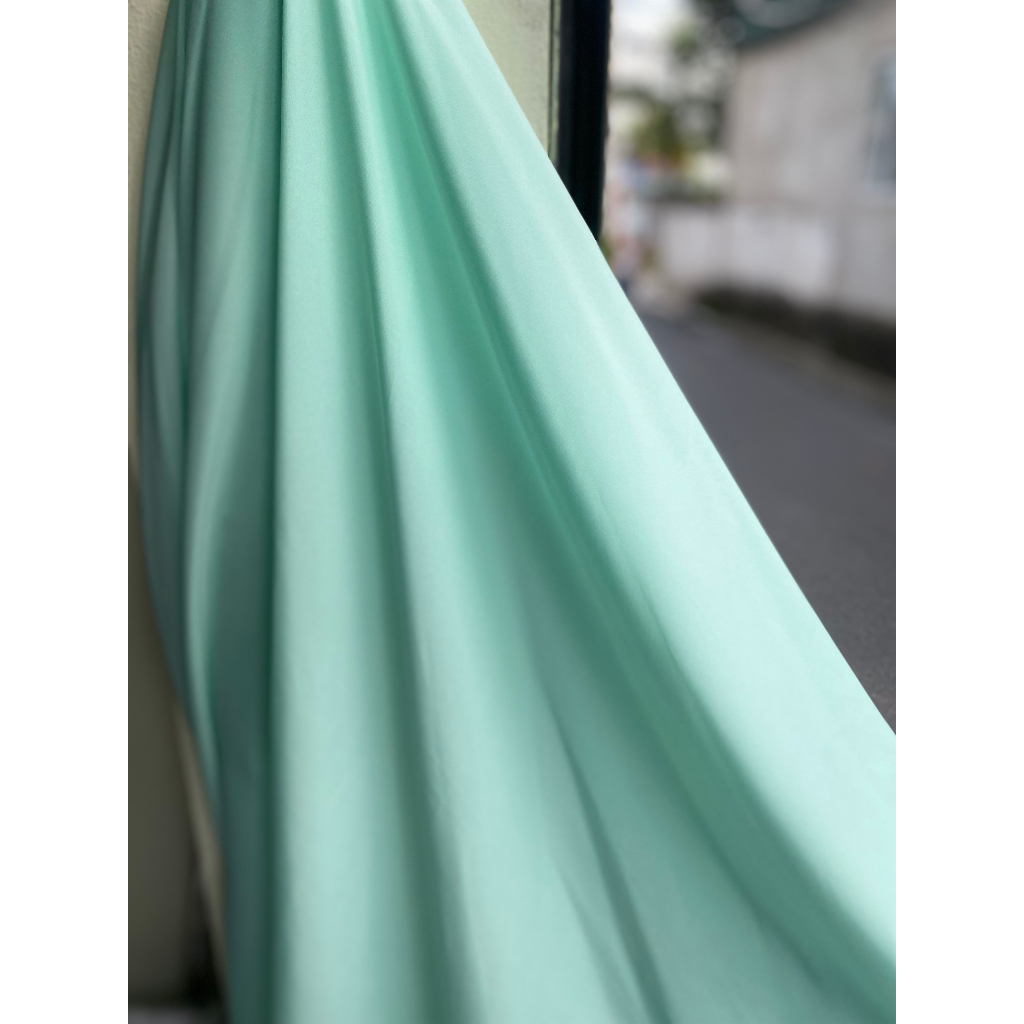 'Hot trend Xanh Pastel" Lót lụa Habutai Xanh Pastel, chuyên lót váy,đầm,áo, blackground trang trí chụp ảnh 20k/m