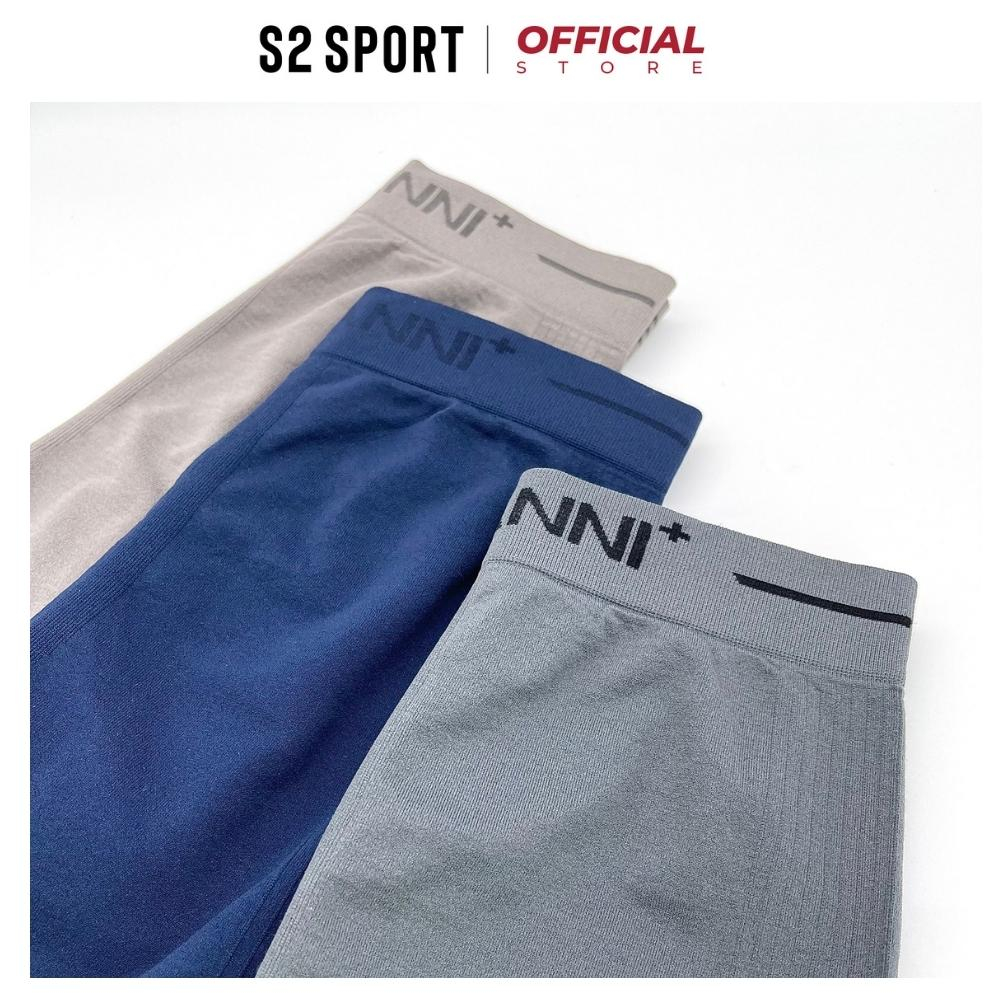 Quần lót nam S2 SPORT SBX88 boxer co giãn 4 chiều cạp cao logo dệt liền phối line mềm mịn thoáng mát kháng khuẩn