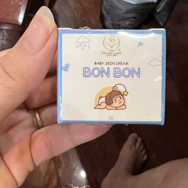 Kem Chống Hăm Em Bé Bon Bon  An Toàn Cho Bé - Giảm Ngay Hăm Ngứa , Rôm Sảy Trên Da Bé