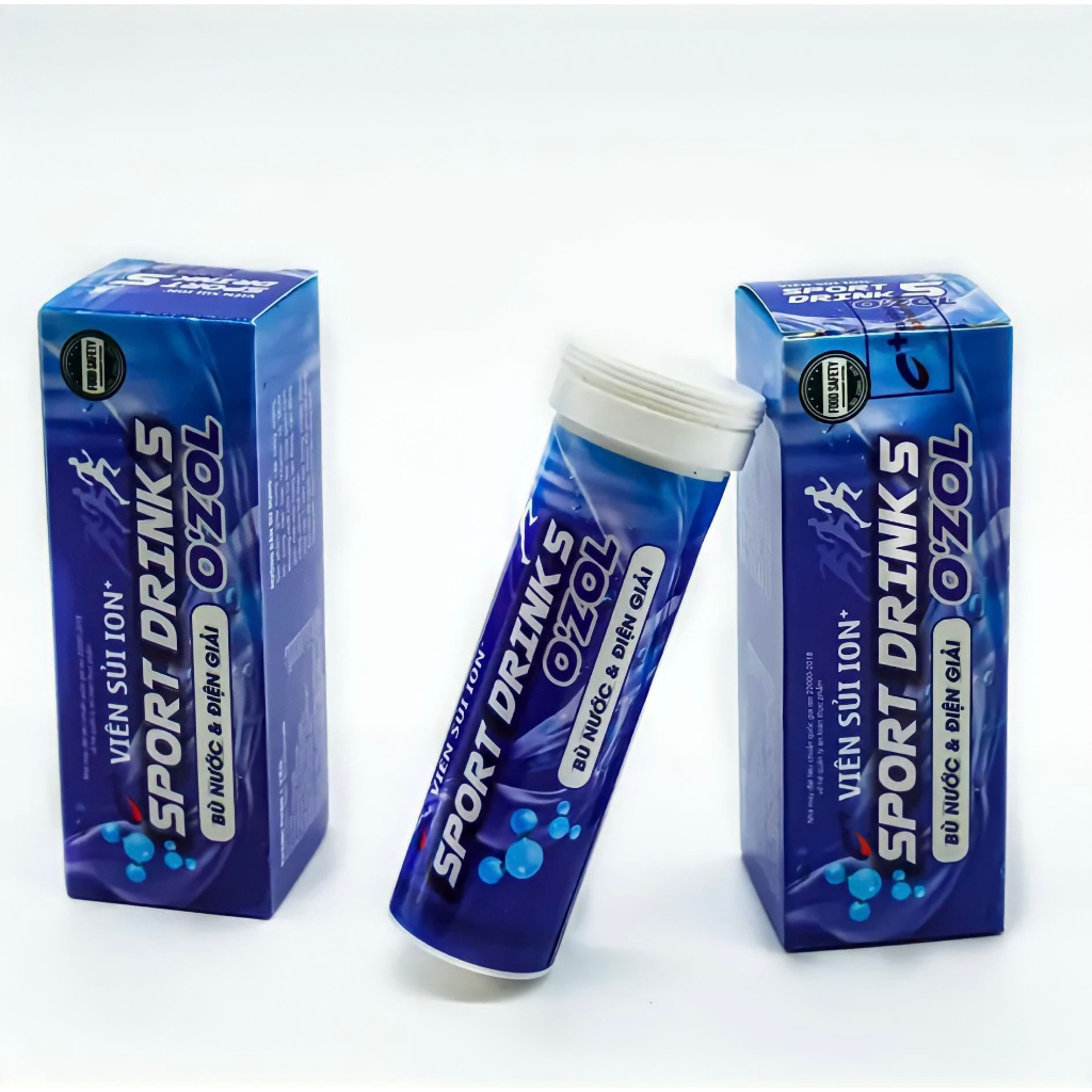 Viên sủi Sprot Drink 5 - Bù điện giải,Bù khoáng, Bù nước - Tuýp 10 viên