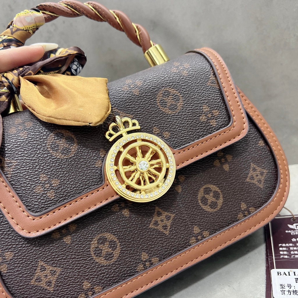 Túi xách nữ cầm tay, đeo chéo Bailinniao T8 size 19