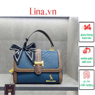  Túi xách nữ cầm tay đeo chéo Bailinniao Gõ kiến xanh size 23 