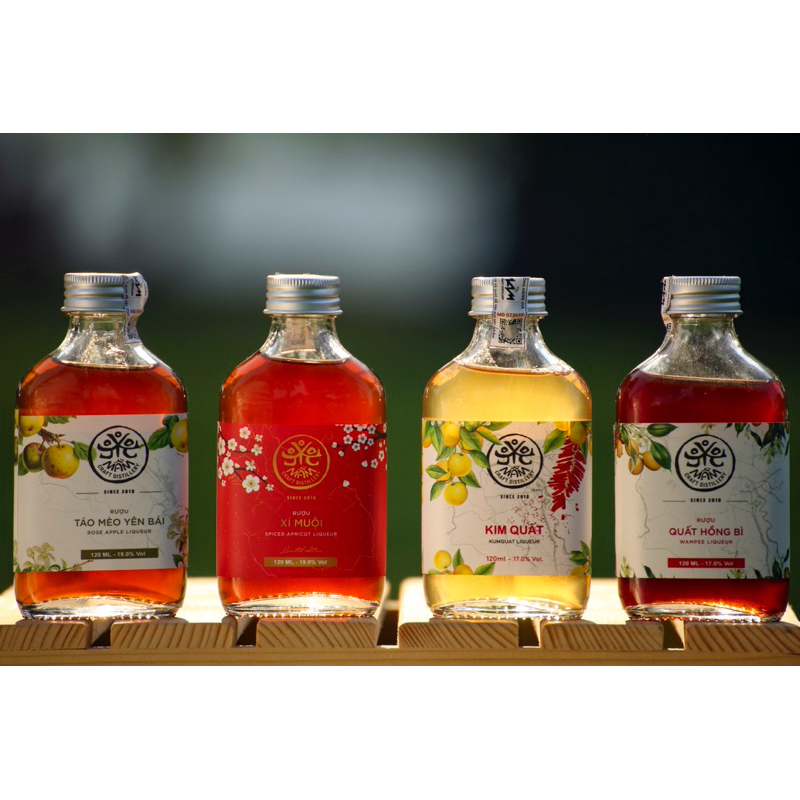 Xí muội - Rượ.u hoa quả lên men