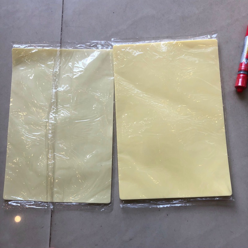 Da giả tập xăm , da  silicon khổ A4 :: 1,2mm và 3mm