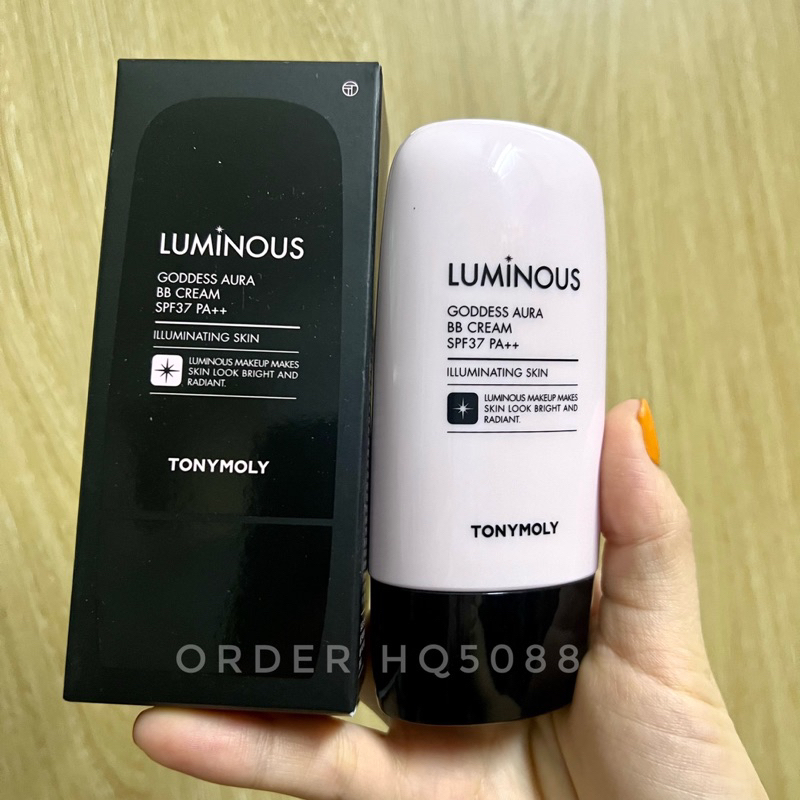 Kem nền sáng da kiêm chống nắng Luminous Goddess Aura BB Cream 45g