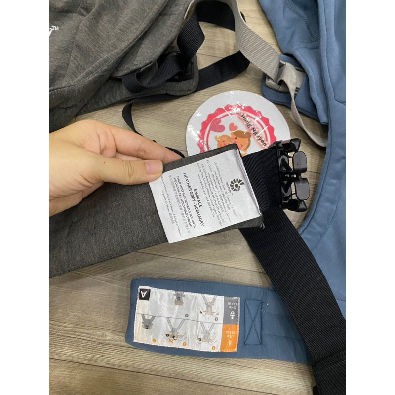 Địu vải Egobaby Embrace likenew